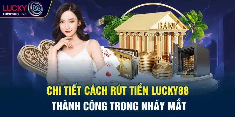 Hướng Dẫn Rút Tiền Lucky88 vào tài khoản không mất phí