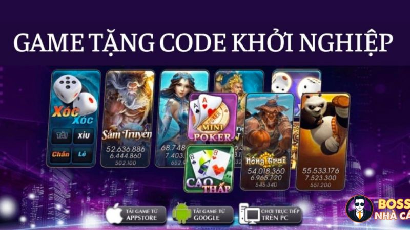 Top 10 game đổi thưởng tặng code khởi nghiệp