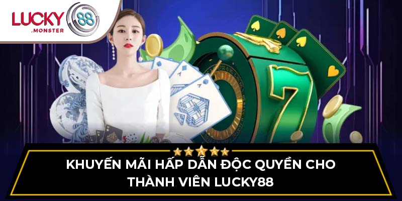 Khuyến mãi Lucky88 không thể bỏ lỡ